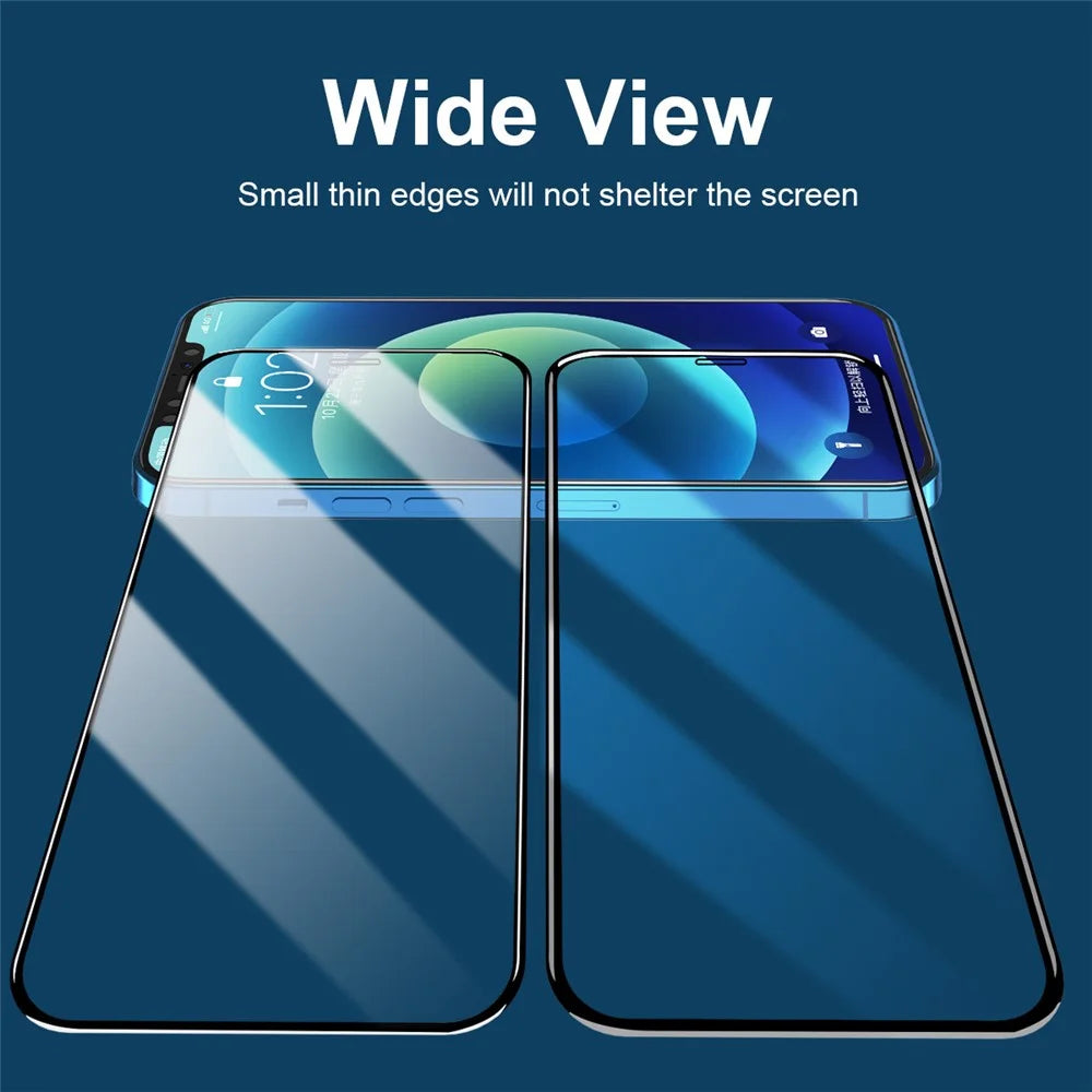 ENKAY HAT PRINCE 0.26mm 9H 2.5D Tempered Glass Screen Protector for iPhone 12/12 Pro Full Glue Full Covering - 3
