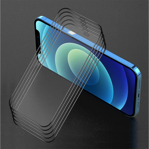 5PCS / Set ENKAY HAT PRINCE 0.26mm 9H 2.5D Full Glue Full Screen Coverage Tempered Glass Screen Protector for iPhone 12 Pro Max - 1