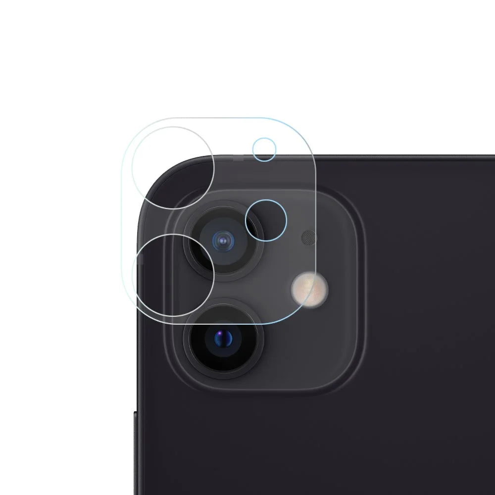 RURIHAI 3D Full Coverage Tempered Glass Camera Lens Protector for iPhone 12 Mini - 1