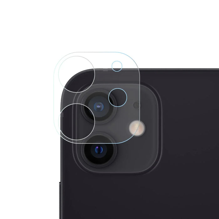 RURIHAI 3D Full Coverage Tempered Glass Camera Lens Protector for iPhone 12 Mini - 1