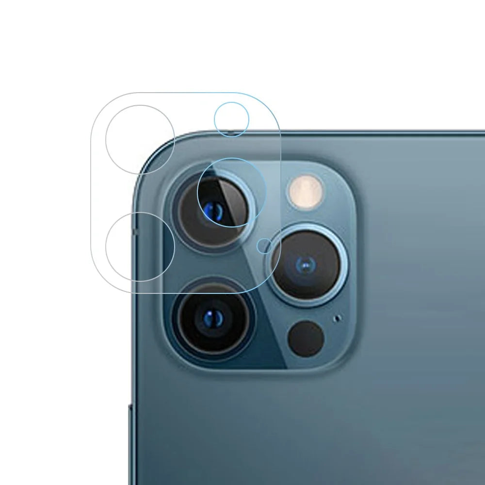 RURIHAI 3D Full Coverage Tempered Glass Camera Lens Protector for iPhone 12 Pro Max - 1