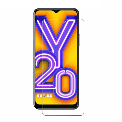 Arc Edge Screen Protector for vivo Y20/Y20i HD Clear 0.3mm Tempered Glass Film - 1