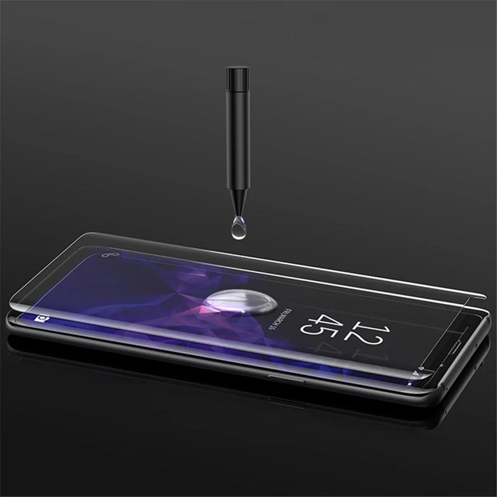 MOCOLO 3D Curved UV Liquid Tempered Glass Full Screen Protector Full Glue for Samsung Galaxy Note9 N960/Note 8 - 3