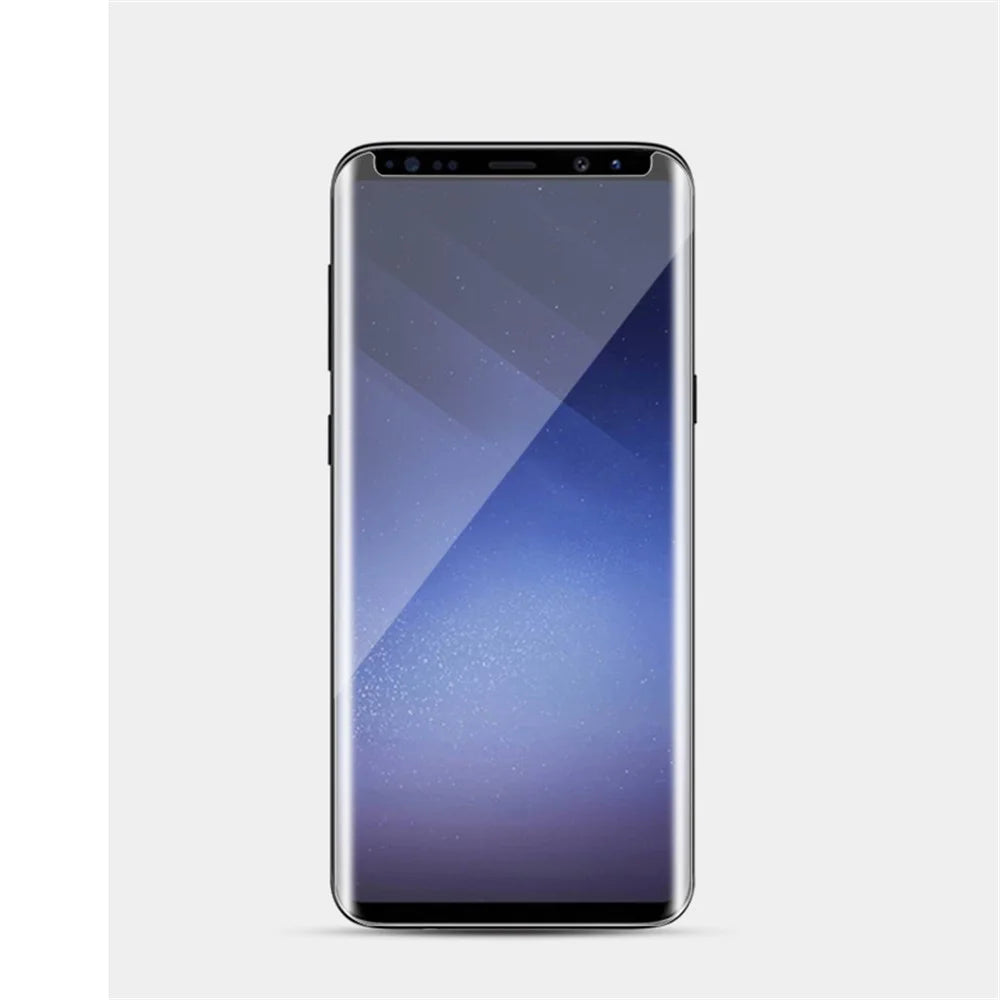 MOCOLO 3D Curved [UV Light Irradiation] Tempered Glass UV Film for Samsung Galaxy S9+ G965 / S8+ G955 - 1