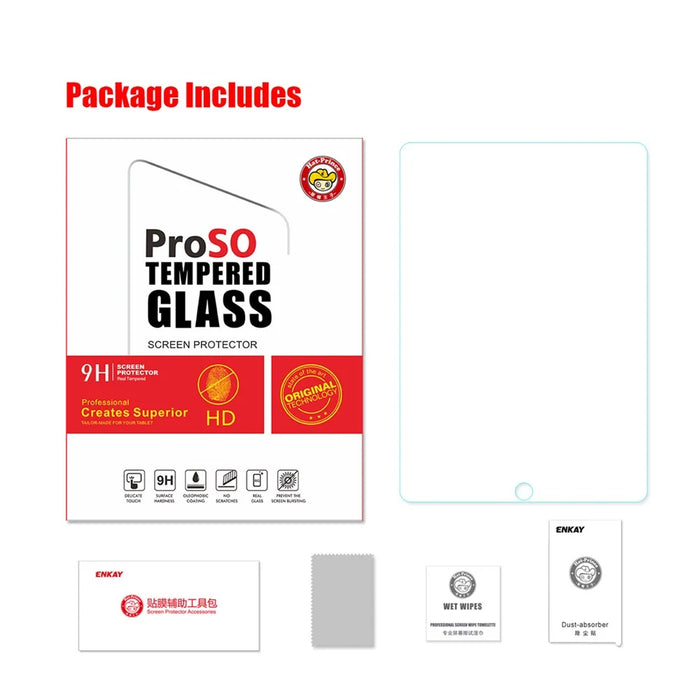 HAT PRINCE 0.33mm 9H 2.5D Tempered Glass Screen Protector for iPad 10.2 (2021)/(2020)/(2019) Tablet LCD Film - 7
