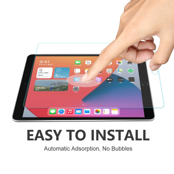 HAT PRINCE 2Pcs/Pack 0.33mm 9H 2.5D Tempered Glass Screen Protector for iPad 10.2 (2021)/(2020)/(2019) Tablet LCD Film - 6