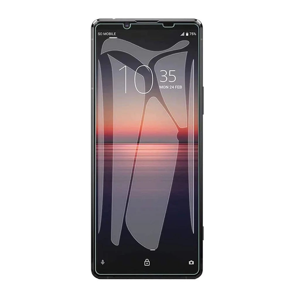 2.5D Arc Edge Tempered Glass Screen Protector for Sony Xperia 5 II Scratch-resistant Film - 1