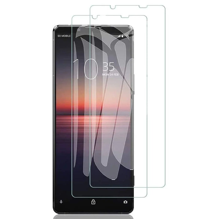 2.5D Arc Edge Tempered Glass Screen Protector for Sony Xperia 5 II Scratch-resistant Film - 2