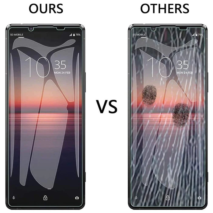 2.5D Arc Edge Tempered Glass Screen Protector for Sony Xperia 5 II Scratch-resistant Film - 7