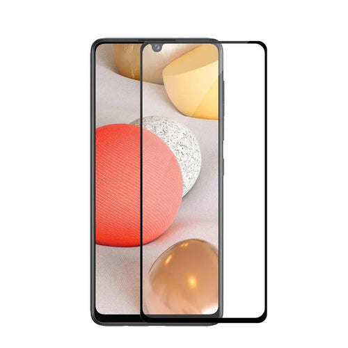 HAT PRINCE Full Glue Full Covering Tempered Glass Protector for Samsung Galaxy A42 5G 0.26mm 9H 2.5D Screen Film - 1
