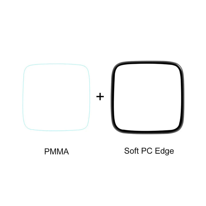 5Pcs / Set ENKAY HAT PRINCE 3D PC Edge + PMMA Full Screen Protector for Fitbit Versa 3 / Fitbit Sense - 6