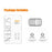 5Pcs / Set ENKAY HAT PRINCE 3D PC Edge + PMMA Full Screen Protector for Fitbit Versa 3 / Fitbit Sense - 7