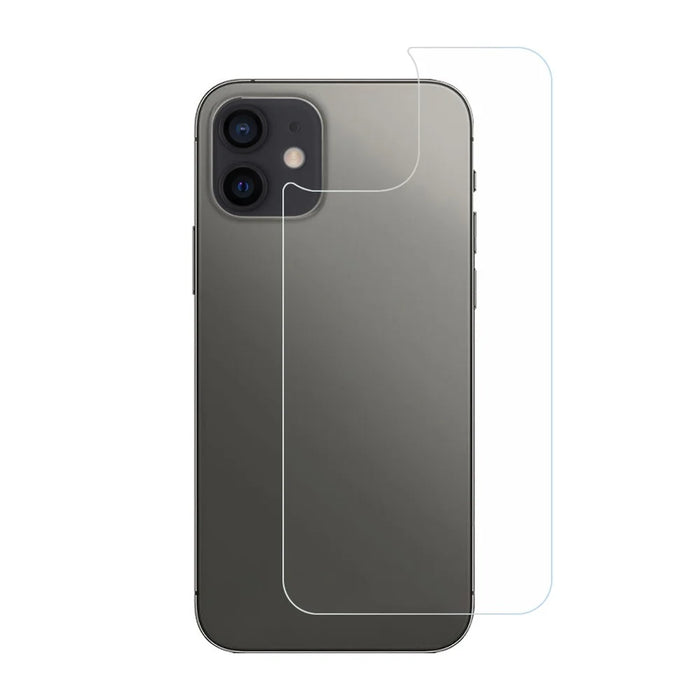High Quality Arc Edges Tempered Glass Back Protector for iPhone 12/12 Pro - 1