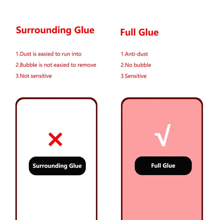 2Pcs / Set ENKAY HAT PRINCE 0.26mm 9H 2.5D Full Glue Full Screen Coverage Tempered Glass Screen Protector for OnePlus 8T / 8T+ 5G - 3