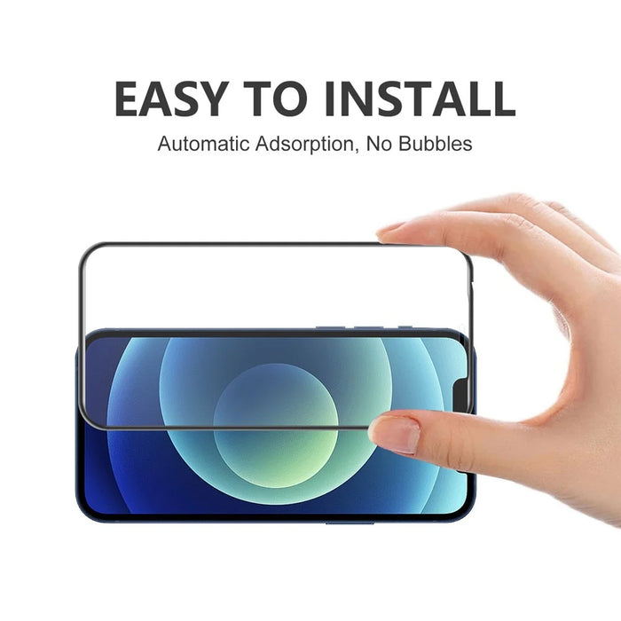 ENKAY HAT PRINCE Full Glue Complete Covering Tempered Glass Screen Protector for iPhone 12 Pro / iPhone 12 - 5