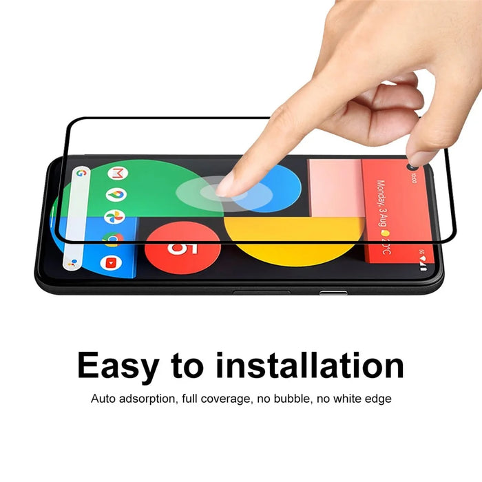 ENKAY HAT PRINCE Full Glue Full Covering Tempered Glass Protector for Google Pixel 5 - 6