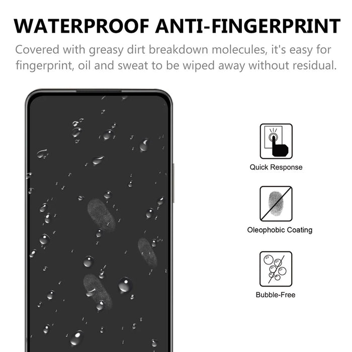 Full Glue Full Size Tempered Glass Screen Protector for Huawei P smart 2021 / Y7a - 4