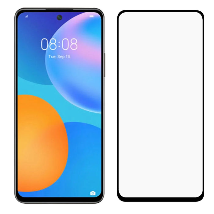 Full Glue Full Size Tempered Glass Screen Protector for Huawei P smart 2021 / Y7a - 7