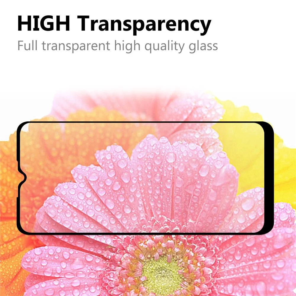 Full Coverage Tempered Glass Screen Guard Film (Full Glue) for Motorola Moto G9 Play - 5