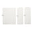 3Pcs Hydrogel Film Full Covering Screen Protector for Samsung Galaxy Z Fold2 5G - 1