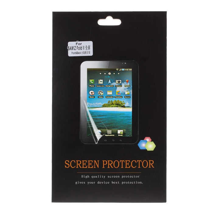 3Pcs Hydrogel Film Full Covering Screen Protector for Samsung Galaxy Z Fold2 5G - 7