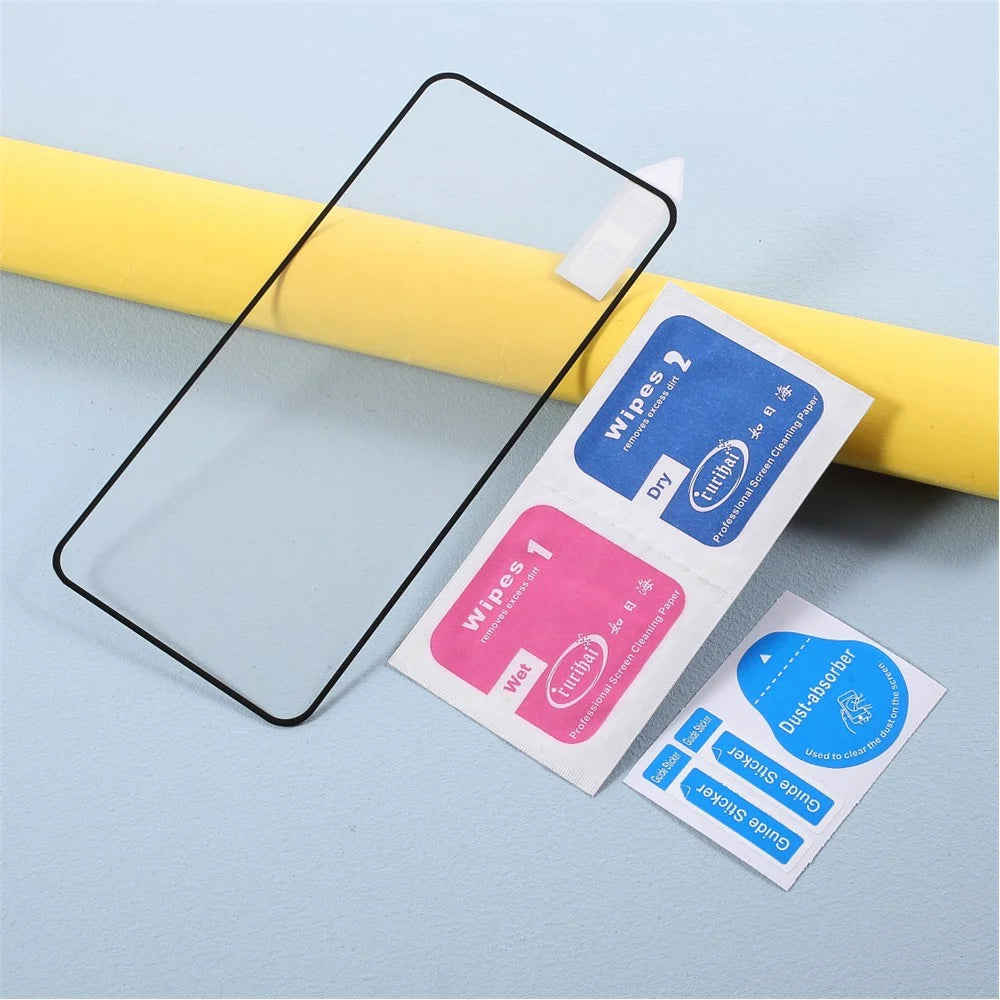 RURIHAI for Google Pixel 5 2.5D Solid Defense Tempered Glass Screen Protection Film - 6