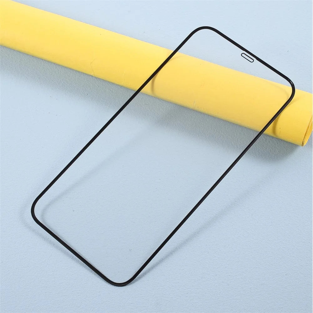 6D Full Size Cold Carving Tempered Glass Screen Film (Full Glue) for iPhone 12 / 12 Pro - 6