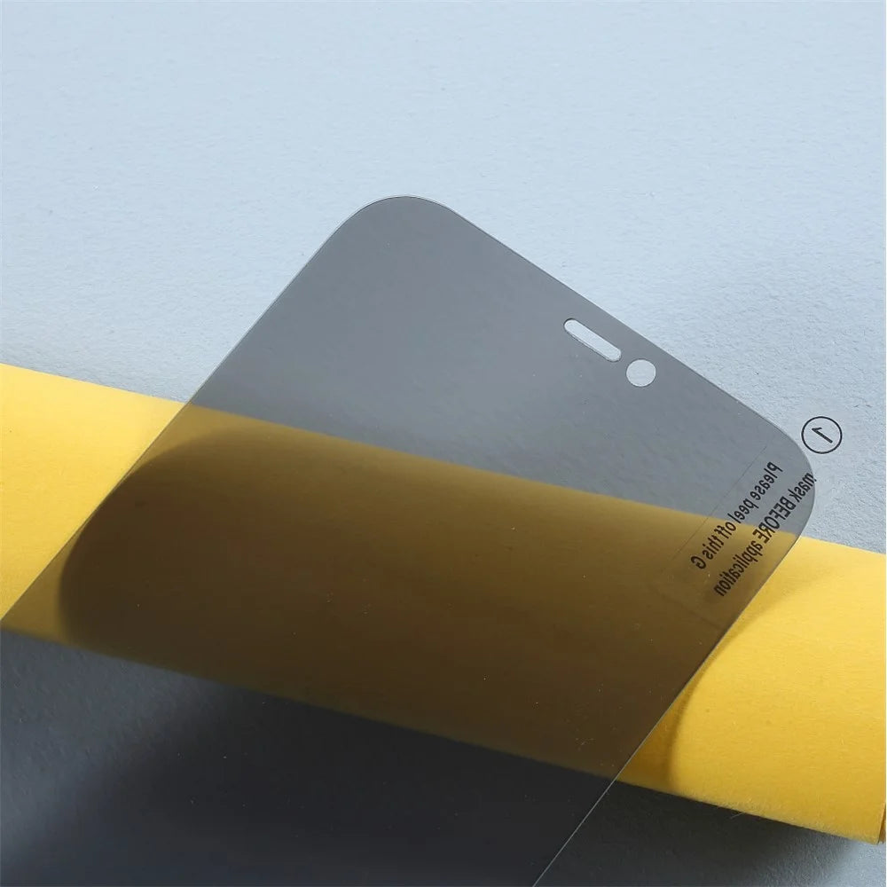 Complete Covering Anti-peep HD Tempered Glass Screen Protective Film for iPhone 12/12 Pro - 4