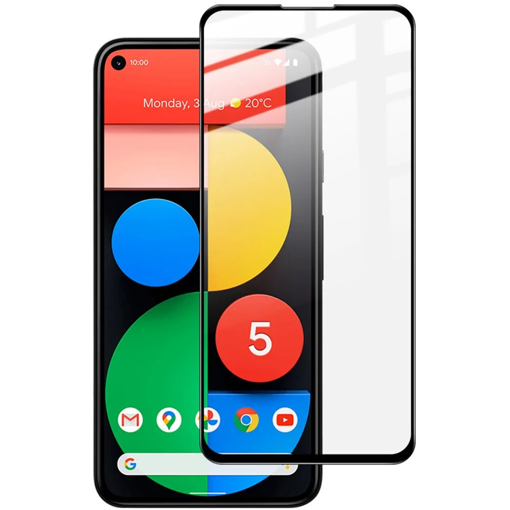 IMAK Pro+ Series Full Screen Tempered Glass Protective Film for Google Pixel 5 - 1