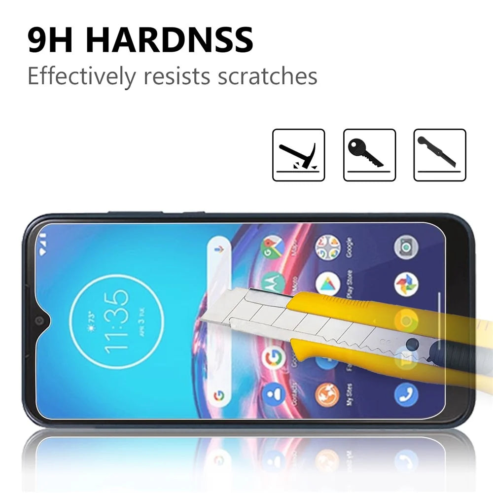 2.5D Arc Edge Tempered Glass Screen Protector Film for Motorola Moto E7 - 4