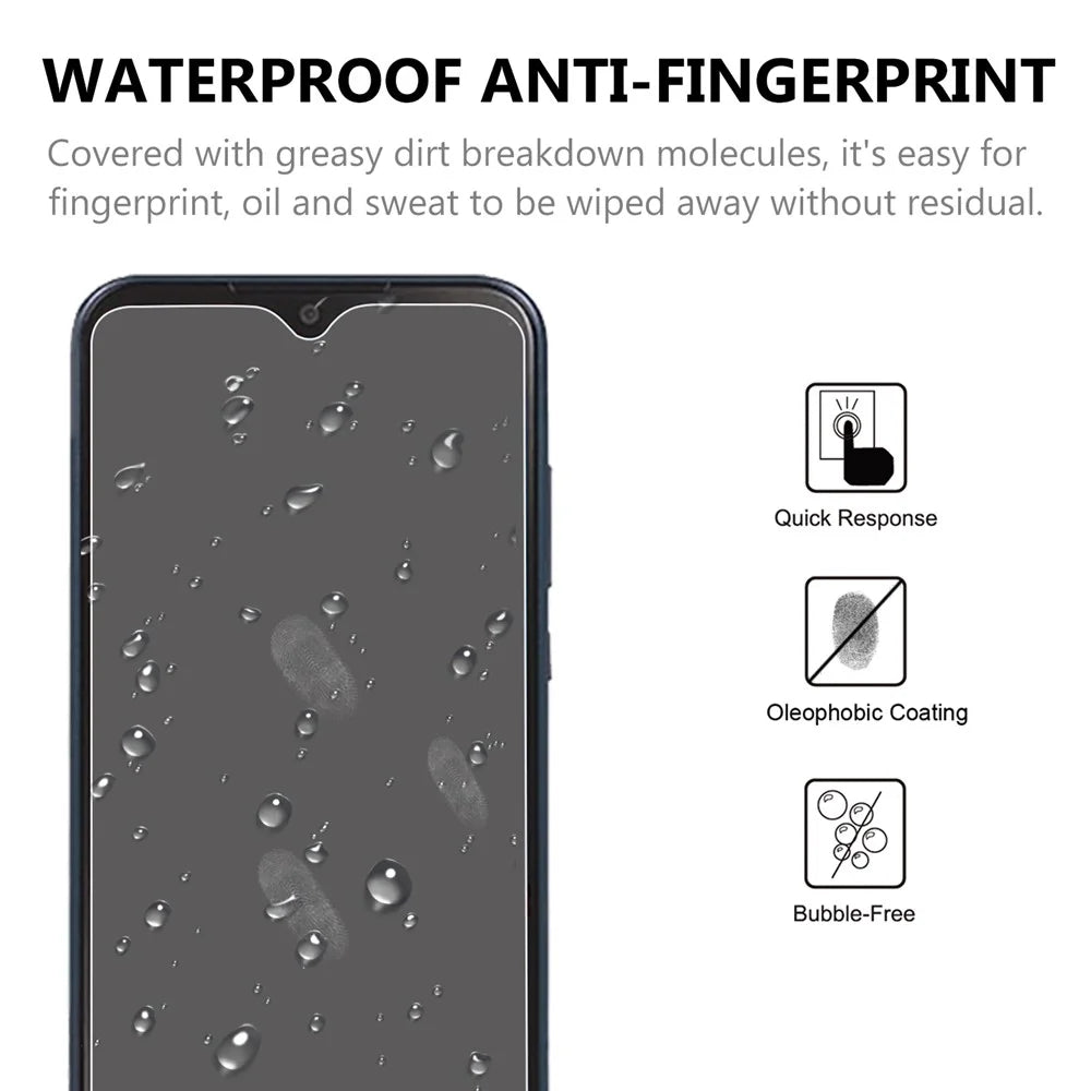 2.5D Arc Edge Tempered Glass Screen Protector Film for Motorola Moto E7 - 5