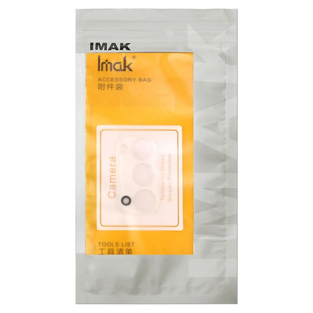 IMAK HD Lens Protector Integrated Glass Lens Film + Lens Cap for iPhone 12 Pro Max - 6