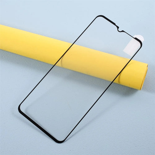 Full Coverage Silk Printing Tempered Glass Screen Protective Film (Full Glue) for Motorola Moto G9 (India) / Moto G9 Play - 1