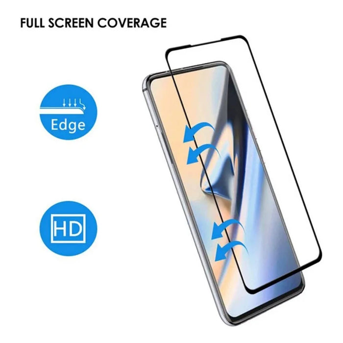 Full Coverage Tempered Glass Screen Protective Film (Full Glue) for OnePlus Nord N100 - 2