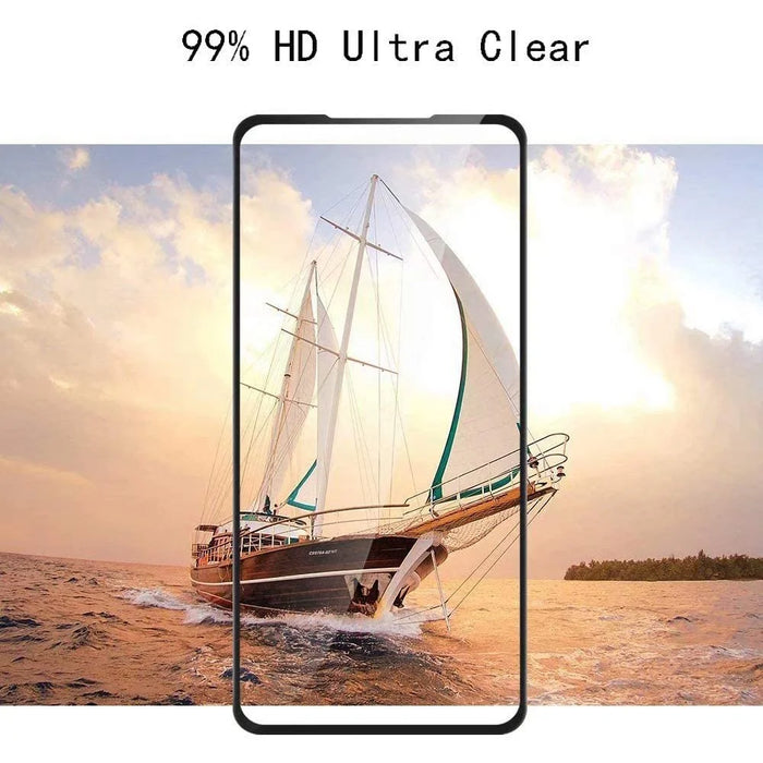 Full Coverage Tempered Glass Screen Protective Film (Full Glue) for OnePlus Nord N100 - 4