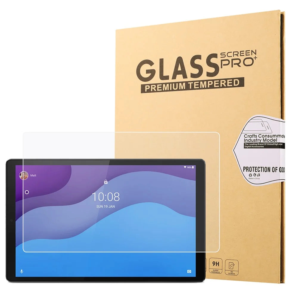 Tempered Glass Film Screen Shield 2.5D Arc Edge for Lenovo Tab M10 HD Gen 2 TB-X306 [Ultra Clear] [Anti-explosion] - 1