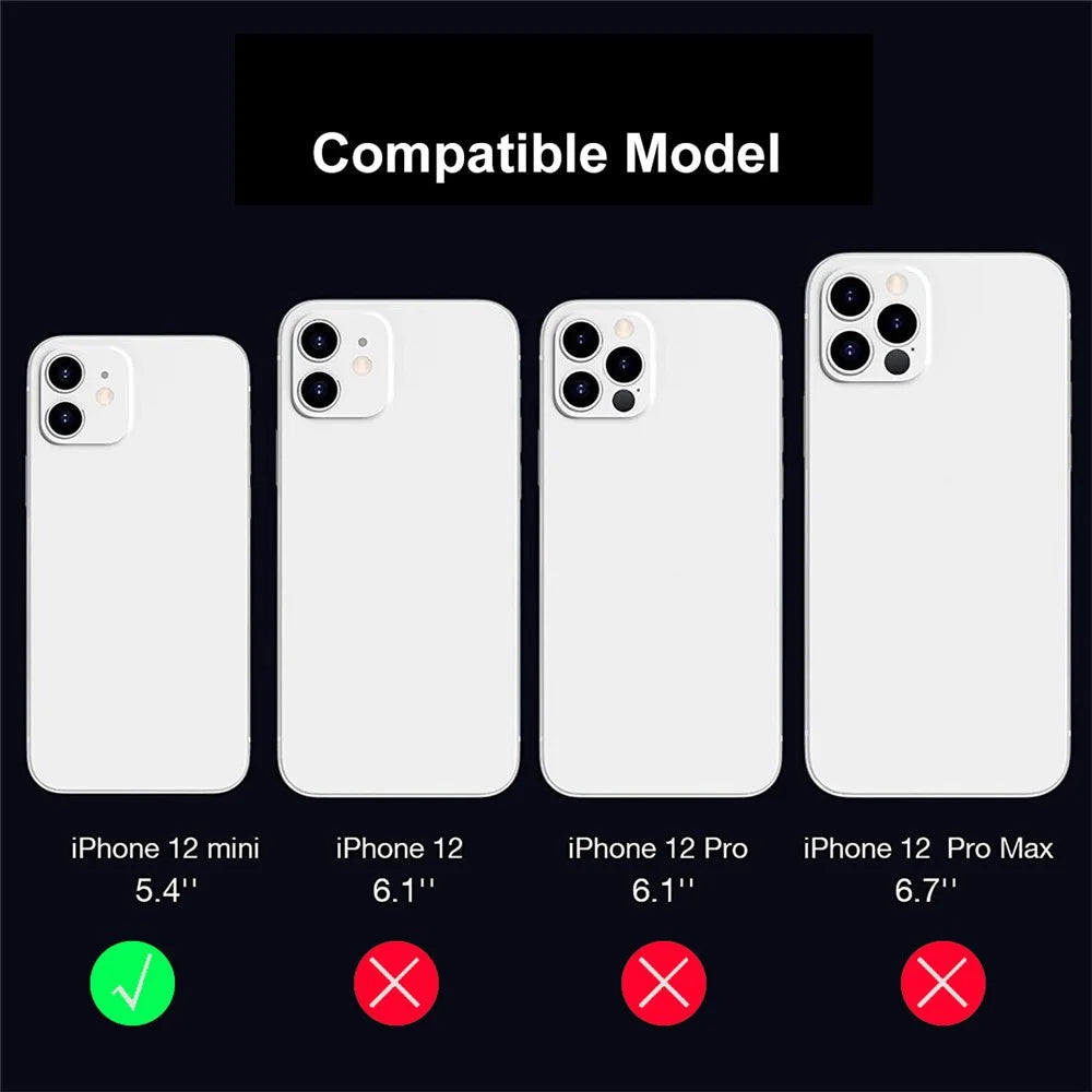 HAT PRINCE ENKAY for iPhone 12 mini Tempered Glass Camera Lens Protector Film - 4