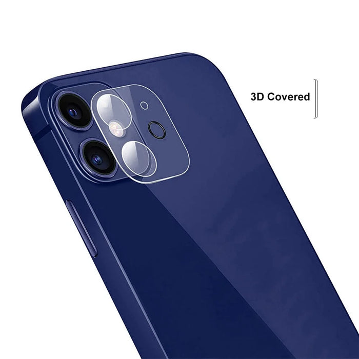HAT PRINCE ENKAY for iPhone 12 Tempered Glass Camera Lens Protector - 2
