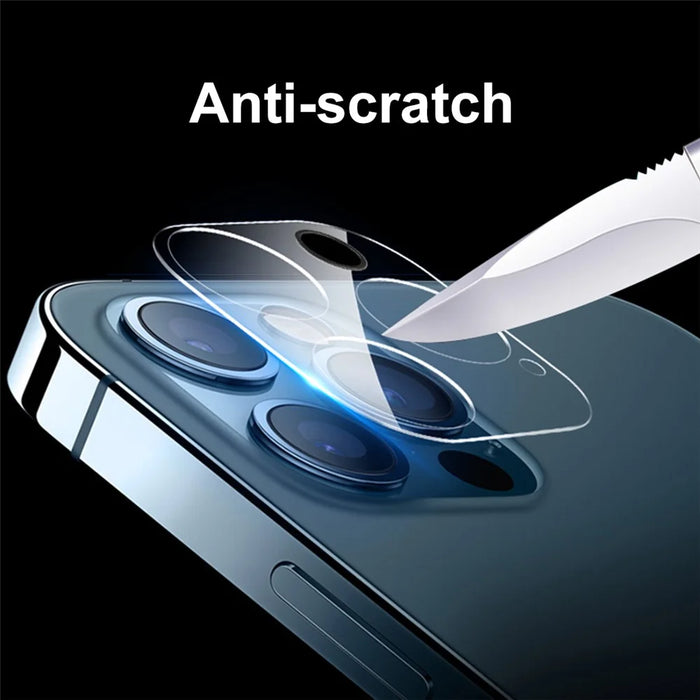 HAT PRINCE ENKAY for iPhone 12 Pro Max Tempered Glass Camera Lens Protector - 3