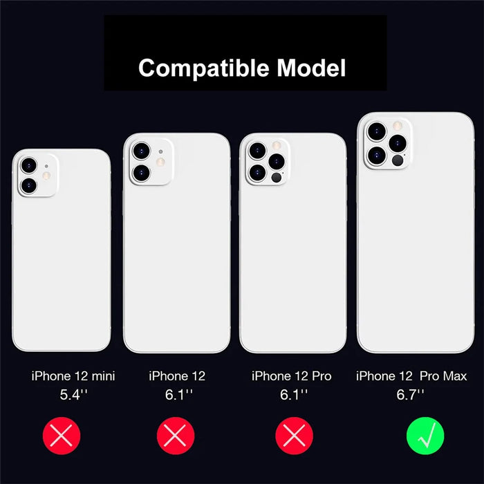 HAT PRINCE ENKAY for iPhone 12 Pro Max Tempered Glass Camera Lens Protector - 5