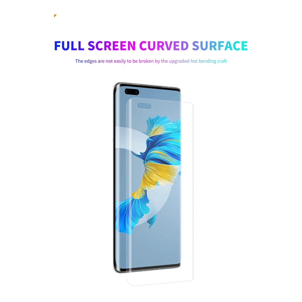 ENKAY HAT PRINCE 3D Arc Edge Full Coverage Tempered Glass Screen Film for Huawei Mate 40 Pro/Mate 40 Pro Plus/Mate 40 RS Porsche Design - 2