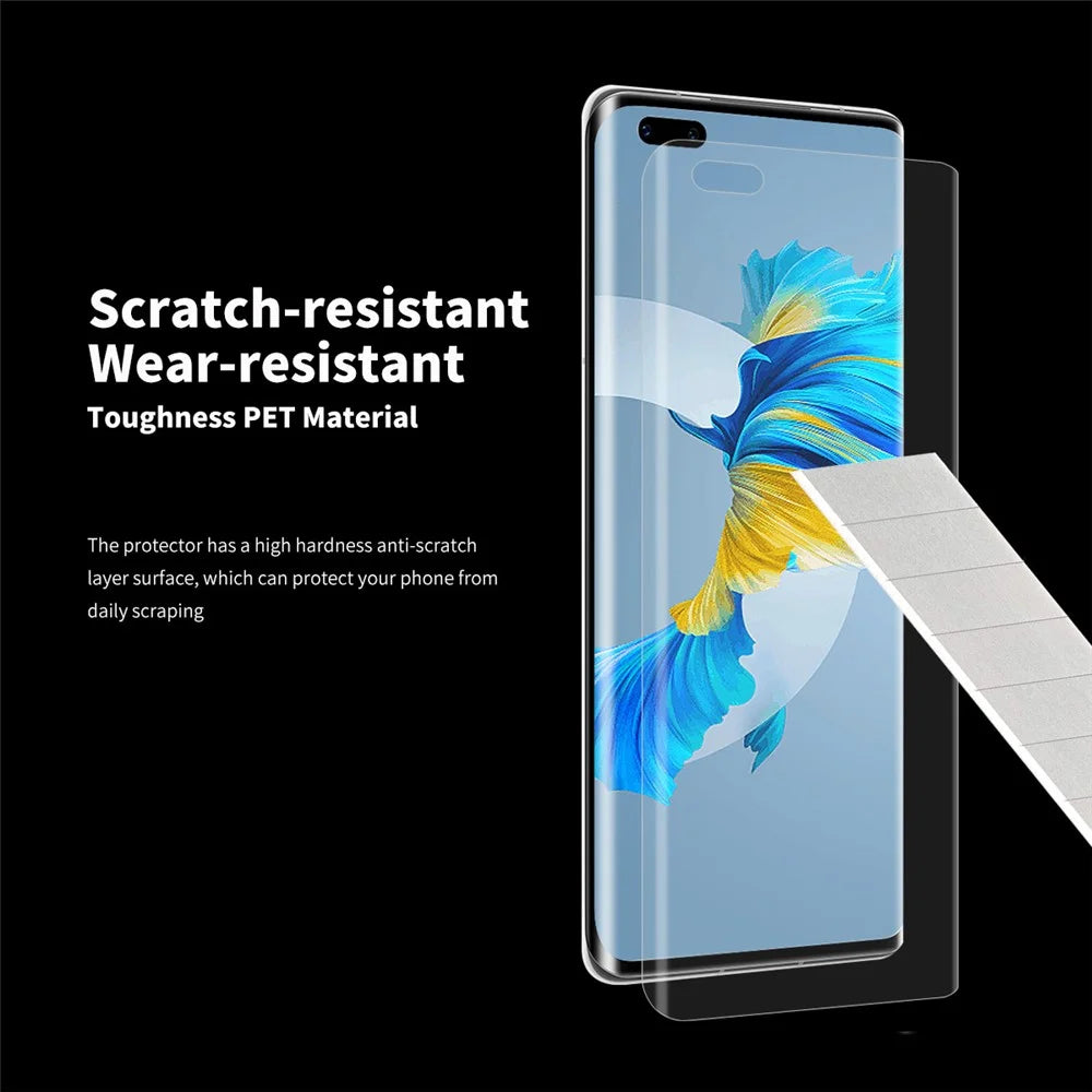 ENKAY HAT PRINCE 3D Arc Edge Full Coverage Tempered Glass Screen Film for Huawei Mate 40 Pro/Mate 40 Pro Plus/Mate 40 RS Porsche Design - 4