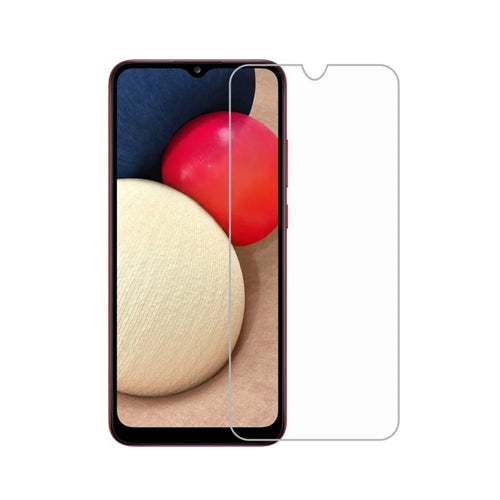 HD Clear Tempered Glass Screen Protector for Samsung Galaxy A02s (166.5mm) 0.33mm Anti-Scratch Bubble-Free Film - 1