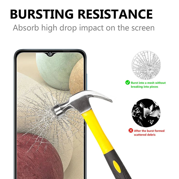 2.5D Arc Edge Ultra-thin Clear Tempered Glass Film Screen Protector for Samsung Galaxy A12 - 2