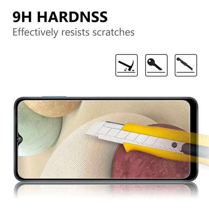 2.5D Arc Edge Ultra-thin Clear Tempered Glass Film Screen Protector for Samsung Galaxy A12 - 3