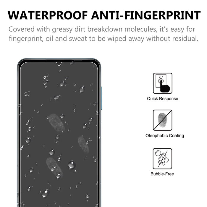 2.5D Arc Edge Ultra-thin Clear Tempered Glass Film Screen Protector for Samsung Galaxy A12 - 4