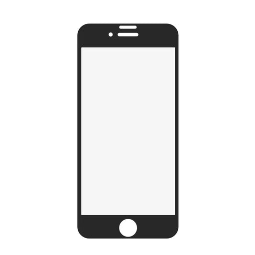 0.3mm Silk Print Full Coverage Tempered Glass Screen Protector for iPhone 7 4.7 inch - Black - 2