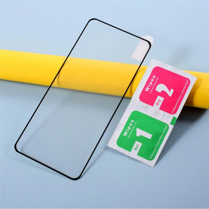 Silk Printing Full Coverage Full Glue Tempered Glass Screen Protector for Motorola Moto G 5G - 6