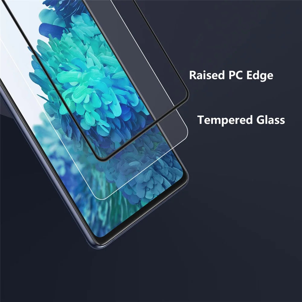 HAT PRINCE for Samsung Galaxy S20 FE 4G/5G/S20 Lite/S20 FE 2022 Full Glue Full Screen Super Clear Tempered Glass Screen Protector - 3