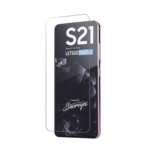 0.3mm Arc Edge Anti-explosion Tempered Glass Screen Protector Film [Not Support Fingerprint Unlock] for Samsung Galaxy S21 4G/5G - 1